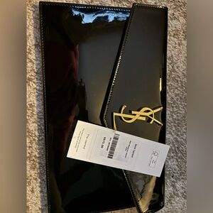 Patent Leather YSL Clutch
